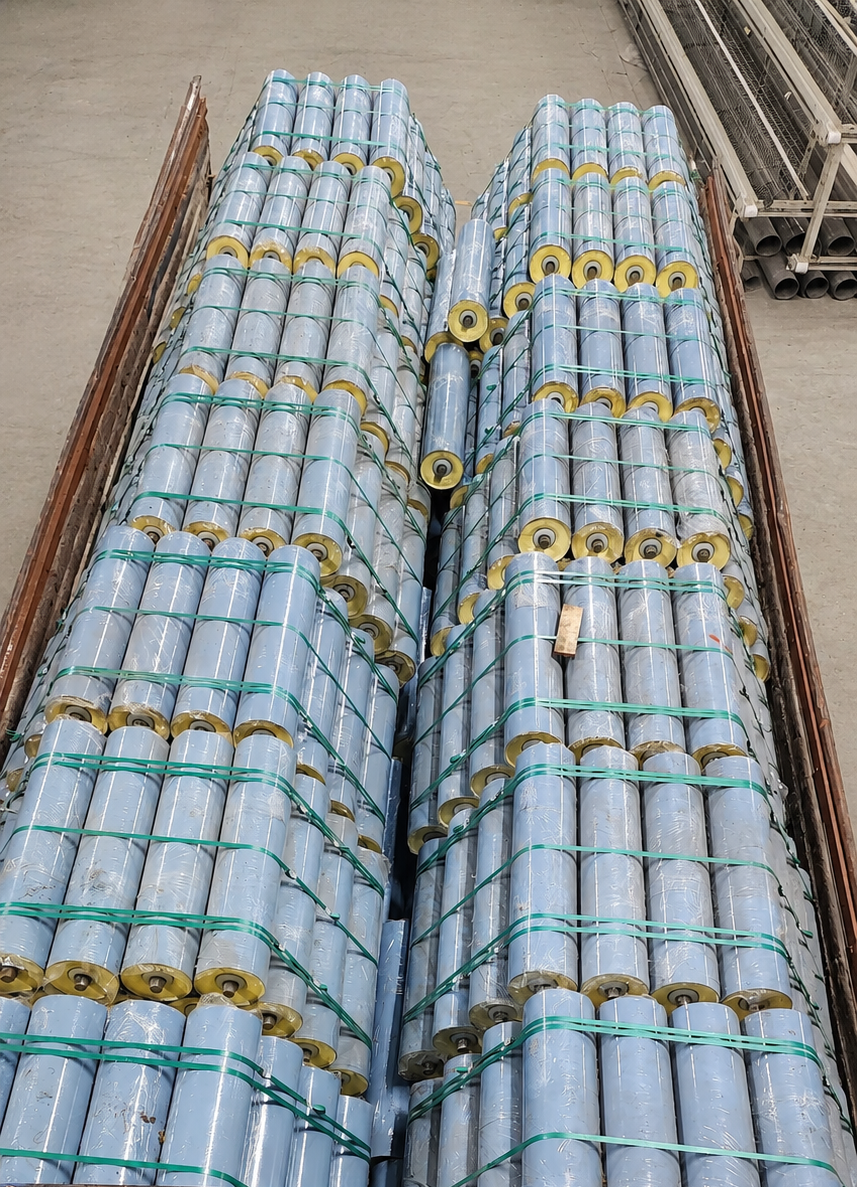 CONVEYOR CARRYING ROLLERS