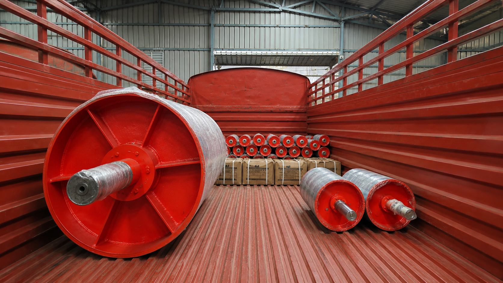 CONVEYOR SNUB PULLEY