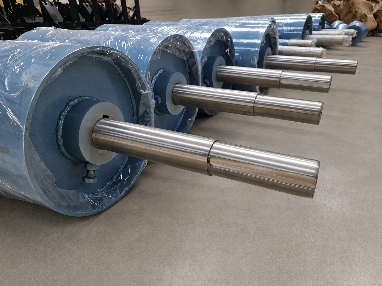 CONVEYOR HEAD PULLEY