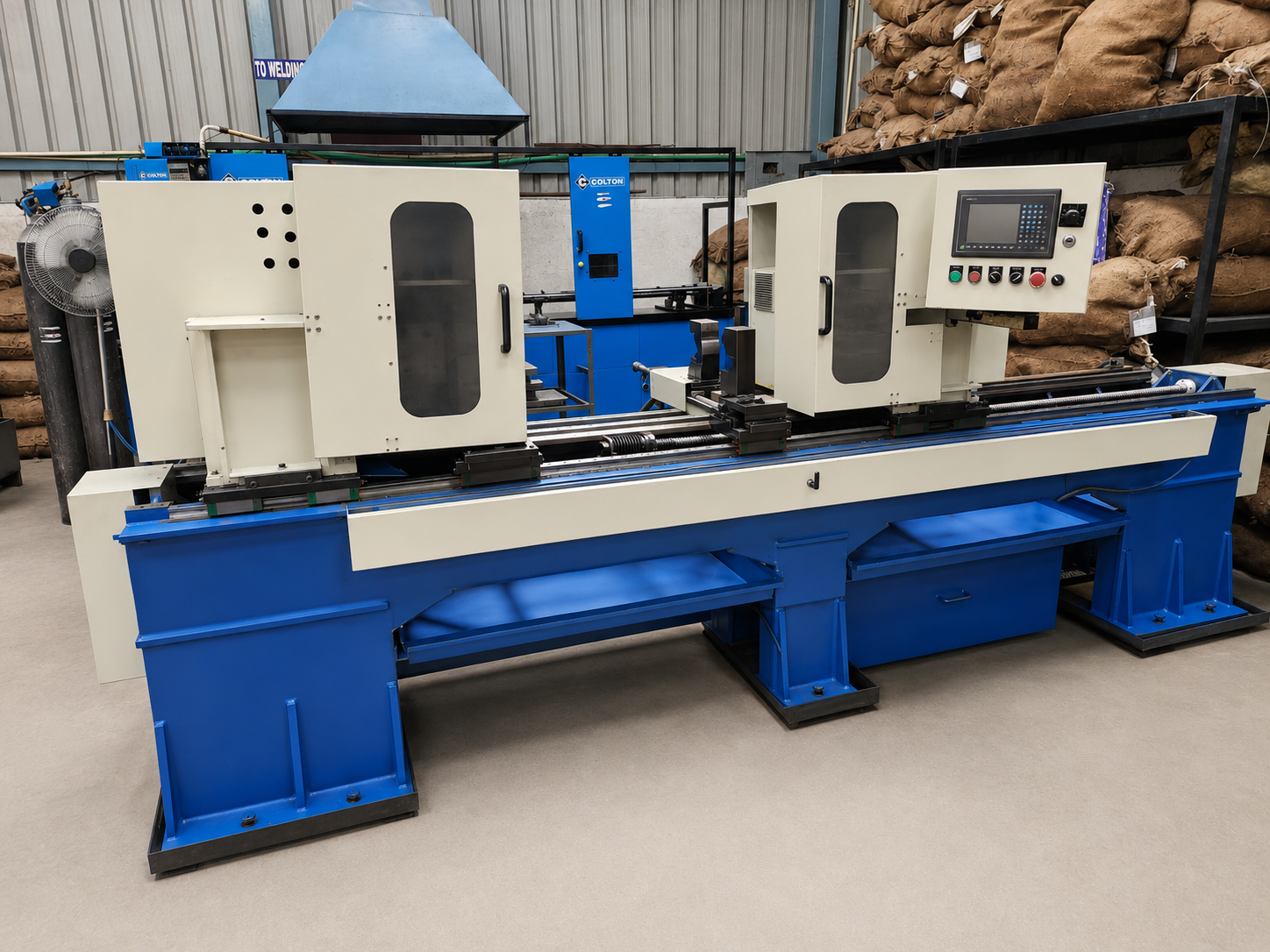 DOUBLE SIDE BORING MACHINE