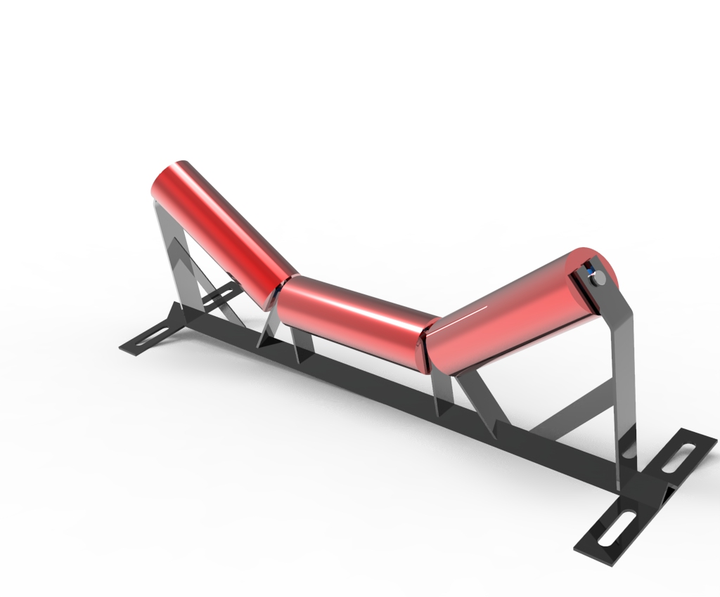 Inline 3-Piece Troughing — Troughing Carrying Idlers manufacturer Salem India